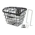 thumbnail image 4 of DimyFew Bike Front Basket Carrying Pannier Basket for Mountain Bike Road Bike Riding Black, 4 of 9