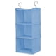 thumbnail image 1 of Organizador de Ropa Colgante Toystoory Lino y Algodón Azul 3 Capas, 1 of 6