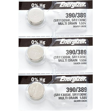 3 x Energizer 390 Watch Batteries, SR1130SW or 389 Battery | Walmart Canada