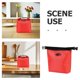 thumbnail image 3 of unbranded 4Ud Bolsa Picnic Isotérmica Roja Reutilizable Con Estilizado Ideal Para Guardar Y Bebidas, 3 of 8