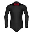 thumbnail image 2 of Body de baile para hombre, traje de actuación de salón latino, danza moderna, leotardo de Rumba Samba, Ropa de baile, ropa de competición, 2 of 4