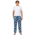 thumbnail image 3 of Peanuts Pajama Pants Men's Charlie Brown Snoopy Woodstock Adult Sleep Bottoms, 3 of 7