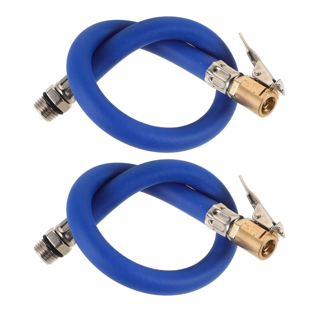 GOOHOCHY 2Ud Manguera Extensión Inflador Neumáticos Para Compresor Con Adaptador Metal Y Caucho