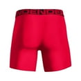 thumbnail image 2 of Under Armour 1363619600MD Tech Red 6" Size MD Mens Boxerjock (2-Pack), 2 of 2
