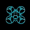thumbnail image 3 of 65mm FPV Frame Kit Bwhoop65 Tiny  Drone Quadcopter FPV Frame for Mobula6 / Mobula6 HD Drone DIY Parts Blue, 3 of 6