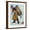 Brown Frame, variant on Art.com Mermaid or Lobsterman, August 20,1955 Giclee Print by Norman Rockwell, 12" x 16"