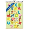 thumbnail image 3 of Disney Mickey Mouse - Alphabet Wall Poster with Wooden Magnetic Frame, 22.375" x 34", 3 of 3