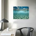thumbnail image 3 of COMIO Escape Hammock in the Indian Ocean Maldives Photo Photograph Cool Wall Decor Art Print Poster, 3 of 4