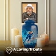 thumbnail image 4 of Yatskia Ice Hockey Girl Little Funeral Keepsake Urns for Human Ashes Adult Man, Large Cremation Urn for Ashes for Women, (Classic 10 Inch and 3 Inch), 4 of 8