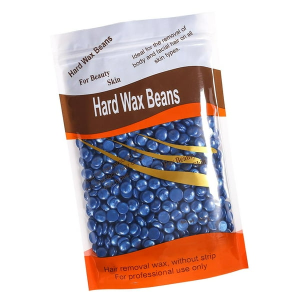 Frijoles de Cera para el Cabello 300 g Granos de Cera para el Cuerpo Duro Cera Depilatoria Europea Lavanda Colcomx Pellets de cera depilatoria