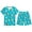 Sky Blue, variant on WOYY Kids Boys Pajamas Sailboat Prints Short Sleeve Top Shorts Sleepwear Set, Sizes 3-13