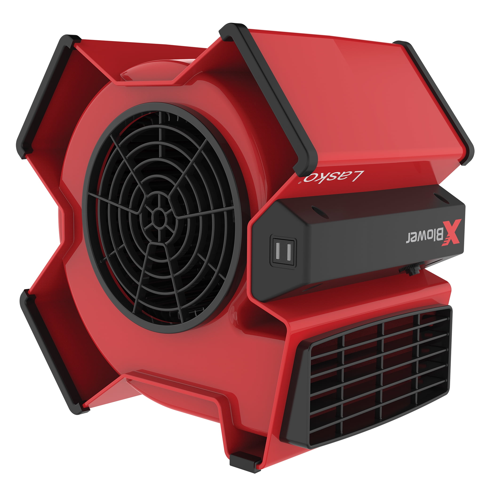 suffix ortodoks Perioperativ periode Lasko X-Blower Multi-Position Utility Blower Fan with USB Port, X12900, Red  - Walmart.com