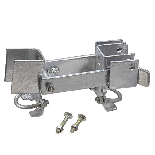 Chain Link Fence Residential Double Gate Latch 1 3/8' | Strong Arm Double Gate Latch for Swing Gates | Chain Link Fence Gate Latch | Chain Link Fence Parts