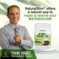 thumbnail image 6 of NaturalSlim Metabolic Protein C-Plus - Whey Protein Shake Powder Chocolate, 10 Servings, 6 of 7
