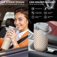 thumbnail image 5 of Modern 30oz Handheld Travel Tumbler with Handle – Double Wall Stainless Steel Insulated Cup, Flip Straw Lid, Leak-Proof & BPA-Free for Hot and Cold Drinks – Durable Coffee & Juice Mug White, 5 of 7