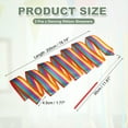 thumbnail image 2 of Uxcell 2 Pcs Dance Ribbons, 78.7 Inch Gymnastics Ribbon Streamers with Red Wand for Gymnastics Artistic, Colorful, 2 of 7