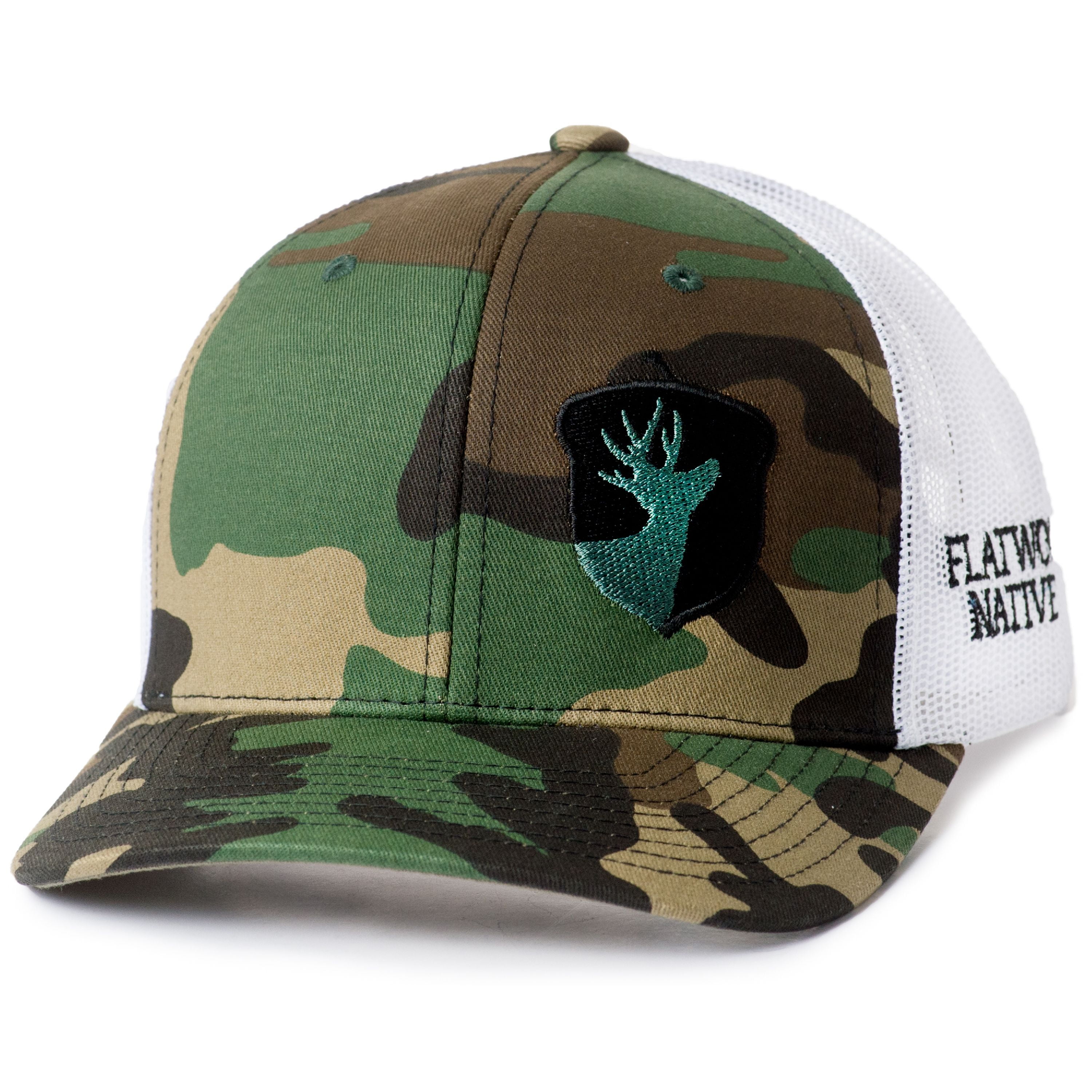 Acorn Embroidered Trucker Style Hat 
