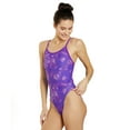 thumbnail image 5 of Sporti Fractalicious One Piece Swimsuit, High Cut, Unpadded, Athletic (Women’s), 5 of 11