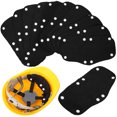 thumbnail image 1 of WORGEOUS 10 Uds. Gorro duro lavable bandas absorbentes de sudor banda para el sudor para casco de seguridad, 1 of 7