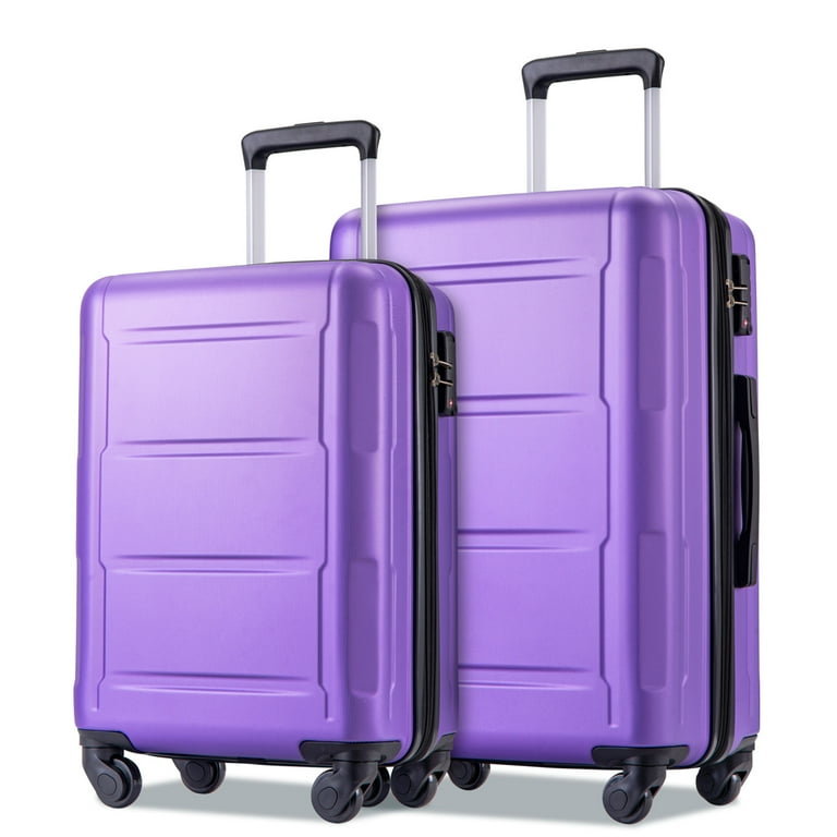 Purple spinner luggage sets on sale