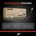 thumbnail image 6 of A-Premium Front Driver Brake Hydraulic Hose Compatible with Select Toyota Models - MR2 Spyder 2000 2001 2002 2003 2004 2005 L4 1.8L - Replace# 9094702B64, 6 of 9