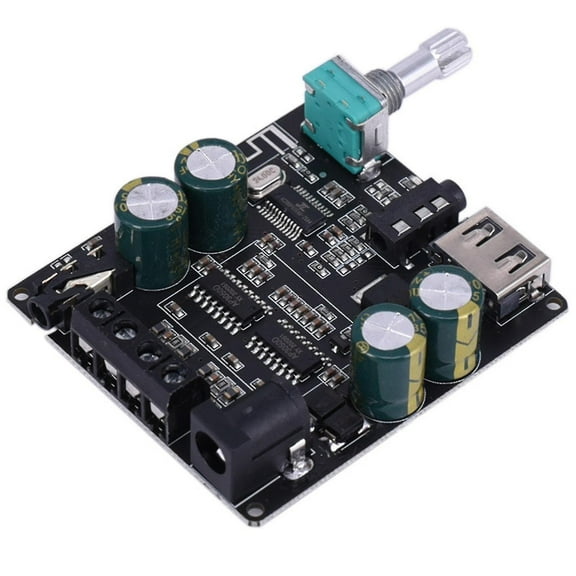 Hifi Bluetooth 5.0 Power Digital Amplifier Board 100W*2 Mini Stereo Audio Amp