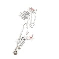 thumbnail image 1 of Monstrate 3D Horse Wall Sticker Props Household Exquisite Decorating Indoor Self-adhesive Room Decal Ornament Accessory Backdrop Decoración del hogar No.6, 1 of 6