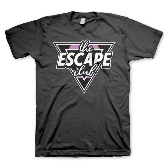 Men's Escape Club New Logo T-shirt Medium Black