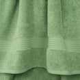 thumbnail image 3 of Cotton Paradise 100% Cotton 4 Piece Washcloths, Soft Absorbent Small Hand Face Towels Wash Rags for Body, Sage Green, 3 of 6