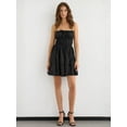 thumbnail image 3 of Tie-Up Detail Cotton Mini Dress, 3 of 5