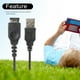 thumbnail image 2 of Sywqhk Cable de carga del cargador USB apto para Nintendo DS NDS Gameboy Advance SP GBA SP, 2 of 9
