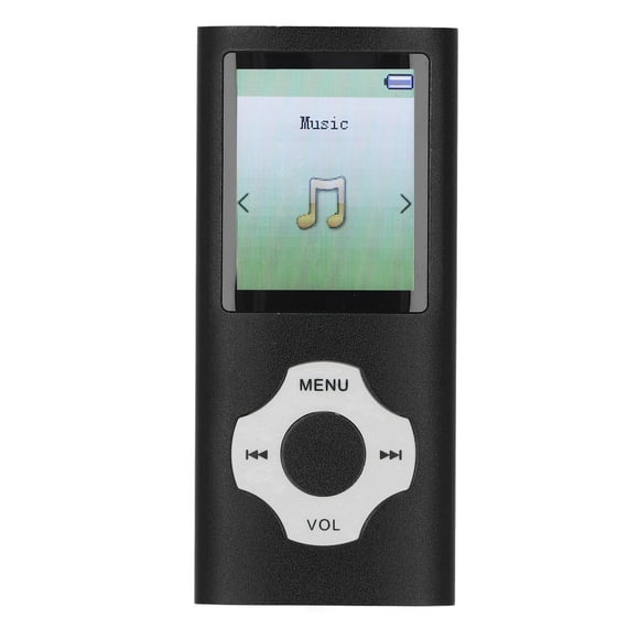 BT MP3 Player, 1.8in Color Screen MP3 MP4 Player Portable Music Player Support Up to 128GB, Noise Reduction Digital Music Player for Kids Adults