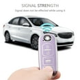 thumbnail image 3 of TPU Key Fob Cover for Mazda - Full Protection,Smart Keyless Car Key Holder,Purple Sliver, 3 of 6