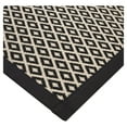 Better Homes & Gardens Woven Black Diamond Kitchen Rug 20"x34