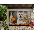 thumbnail image 3 of Carolines Treasures DAC1823MAT 18 x 27 in. Unisex Westie Fall Kitchen Pumpkins Doormat, 3 of 5