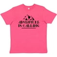 thumbnail image 3 of Inktastic Adventure is Calling Camping Hiking Youth T-Shirt, 3 of 5