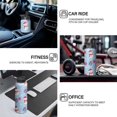 thumbnail image 3 of Christmas 18 oz Insulated Stainless Steel Water Bottle with Straw & Cleaning Brush , Leakproof, BPA-Free, 304 Stainless Steel, Wide Mouth, Travel Mug for Car, Gym, Office, 3 of 5