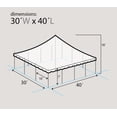 thumbnail image 3 of TentandTable Sectional Outdoor Wedding Event Party Canopy Tent, White Waterproof, 30 ft x 40 ft, 3 of 8