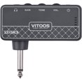 thumbnail image 1 of Headphone Amplifier For Guitar,ROCK Guitar Headphone Amplifier Amp 1/4 Inch Plug 3.5mm Headphone Jack & Aux In with Gain Tone volume Contorls Builtin Rechargeable Battery, 1 of 8