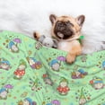 thumbnail image 3 of Naloa Spring Gnome Dog Blanket, 3 Sizes Cat Blanket for Indoor Cats Large Medium Small Dog Gifts-Large, 3 of 8