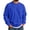 Royal Blue, variant on Iaqnaocc Crewneck Sweatshirt for Men Fashion Athletic Casual Long Sleeve Warm Oversized Fall Winter Sweatshirts Pullover Dark Purple 2XL