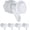 White-5PC, variant on 5PC Push-Button Water Spigot Replacement for Igloo Water Jug & Cooler Parts – Compatible with Igloo 2, 3, 5 and 10 Gallon Beverage Coolers, Durable Water Cooler Spigot for 2-10 Gal Water Jugs