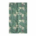 thumbnail image 1 of Bird Hanging Pocket Organizer, Herbal Spring Flower Blossom Nature Graphic Print on Pastel Backdrop, Printed Polyester Storage Bag with Pockets, 21" x 31", Laurel Green Multicolor, 1 of 2