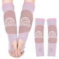 thumbnail image 2 of STAOEDU Volleyball Arm Sleeves for Girls Passing Forearm Sleeves with Protection Pads and Thumbhole for Youth 1 Pair, 2 of 8