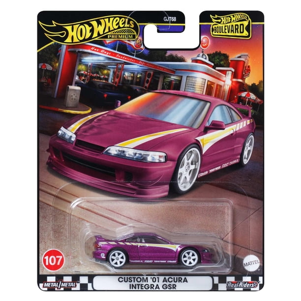Vehículo de Colección Hot Wheels Collector Custom 2001 Acura Integra GSR
