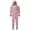 Pink-Dad, variant on Odeerbi Christmas Onesie Pajamas for Family Holiday Sleep Jumpsuit Long Sleeve Family Christmas Pajamas Matching Sets Mom Fashion Lattice Print Plush Jumpsuit Sleepwear PJs Set Pink