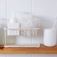 thumbnail image 7 of Ludlz Kitchen Sponge Holder Sink Caddy Organizer Double-layer Home Kitchen Sponge Brush Bottle Rack Draining Storage Holder Shelf Soap Dishwashing Liquid Drainer Brush, Rack, Draining Basket, 7 of 7