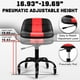 thumbnail image 3 of Taburete enrollable FreekyFit Garage Shop con respaldo rojo, 3 of 9