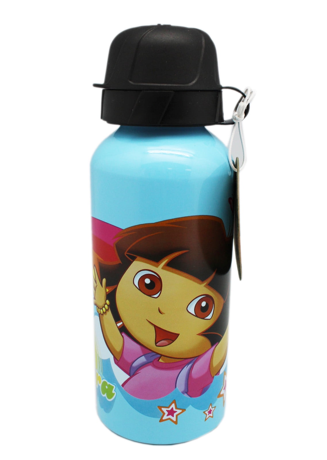 Dora the Explorer Dora and Boots Rainbow Theme Portable Water Bottle