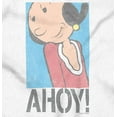 thumbnail image 2 of Olive Oyl Cute Popeye Character Ahoy Women's Graphic T Shirt Tees Brisco Brands M, 2 of 4
